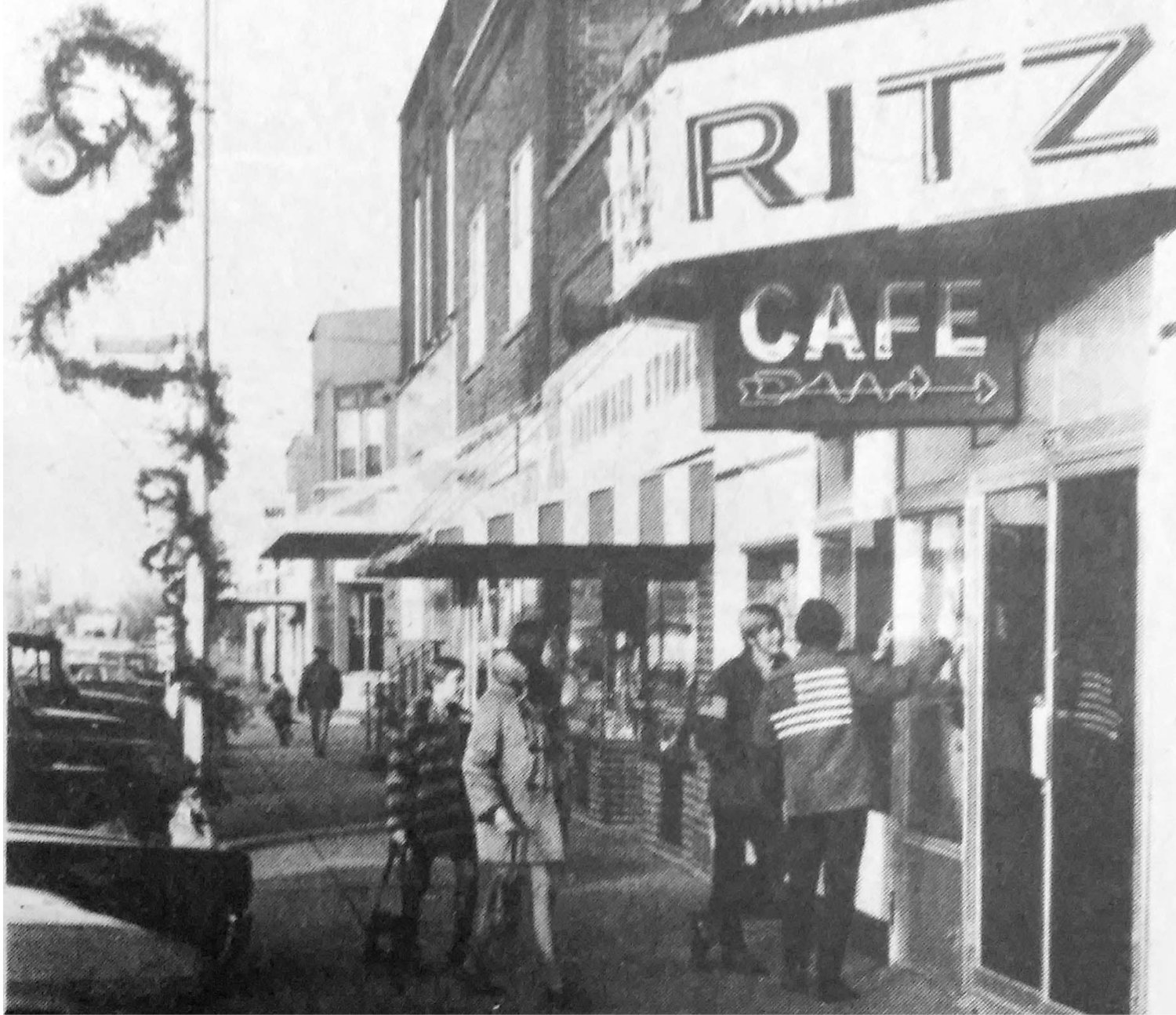 FIFTY YEARS AGO: All dressed up for the holiday season is De Smet, with the light poles in the business area attractive with the treble clef designs and the new decorations. John Colwell, Louis Lee and others braved a cold high wind last week to mount the ornamentation on light poles in the business area.
