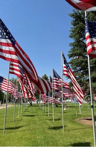 June 14 was Flag Day, and cities in Kingsbury County had the United States flag proudly displayed over towns and cemeteries.